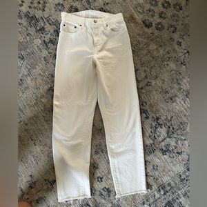 Levi high waist wedgie straight leg Jean